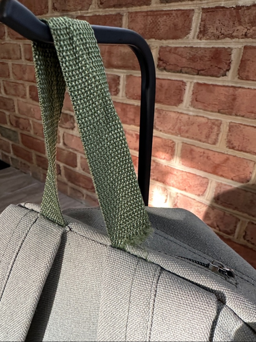 Bob Marley Olive Green Jamaican Unisex Backpack - Picture 4 of 4